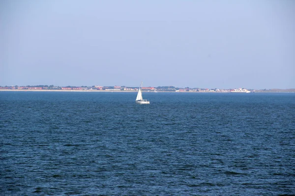 2013年9月6日 北の海島の風景と自然 Juist Germany — ストック写真