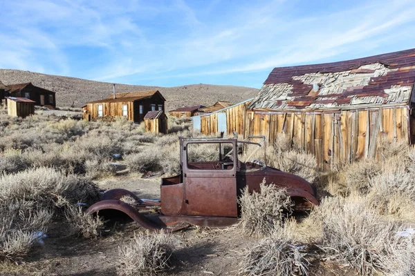 Ett Soligt Landskap Bodie State Historic Park Mono County Kalifornien — Stockfoto