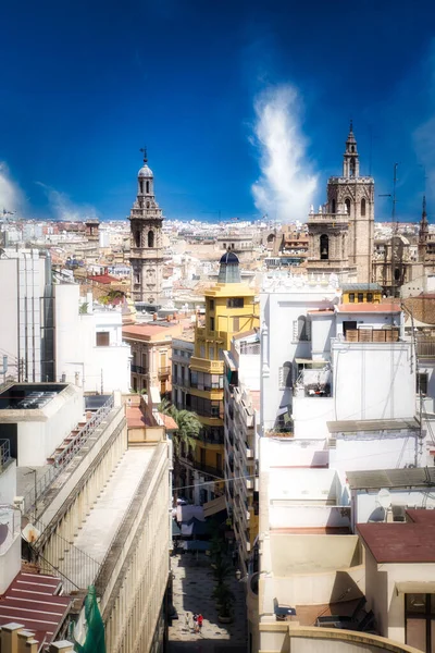 Vertikální Letecký Pohled Město Cádiz Španělsko — Stock fotografie