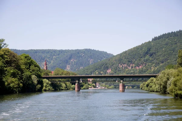 Heidelberg Allemagne Juin 2019 Vue Sur Heidelberg Depuis Col Rivière — Photo