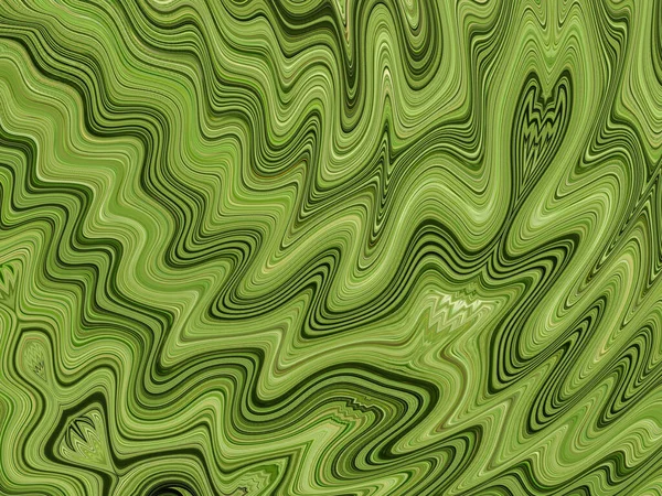 Μια Απεικόνιση Ενός Κυματιστή Ανάμεικτου Πράσινου Χρώματος Φόντο — Φωτογραφία Αρχείου
