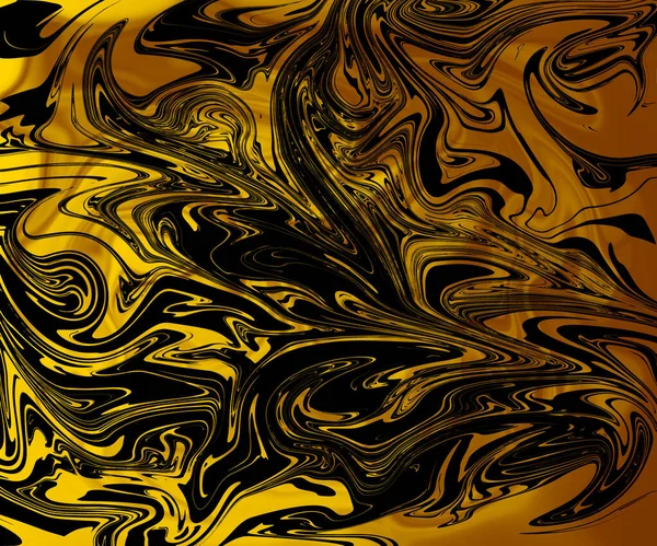 Uma Tinta Mármore Abstrato Fundo Textura Ouro — Fotografia de Stock