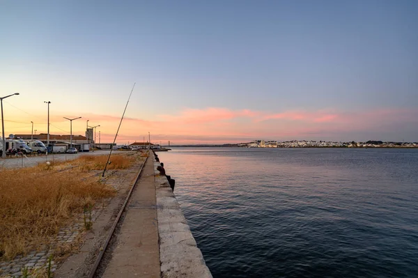 Uma Bela Foto Cenário Mar Pôr Sol — Fotografia de Stock