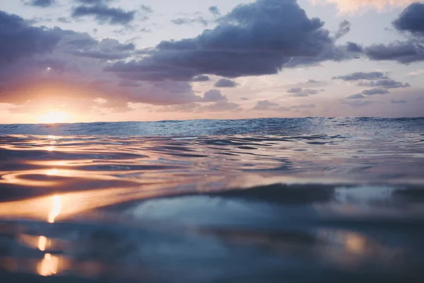 Bellissimo Scatto Paesaggio Marino Durante Tramonto — Foto Stock