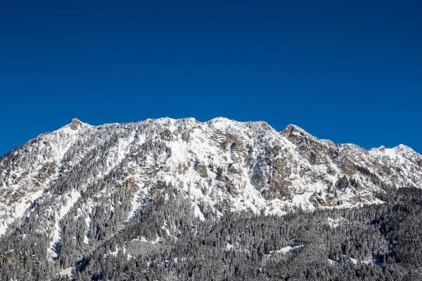 Beautiful Mountains Covered Snow Great Wallpapers — Stock Photo, Image