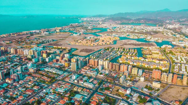 Egy Légi Felvétel Joao Pessoa Turisztikai Városról Brazíliától Északnyugatra — Stock Fotó