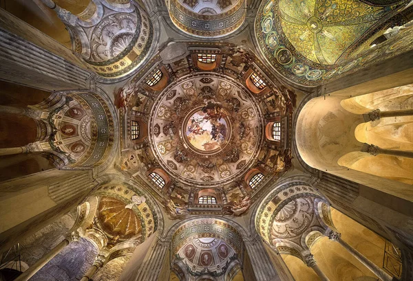 Базиліка Сан Віталія Пізня Старовинна Церква Равенні Церква Століття Важливим — стокове фото