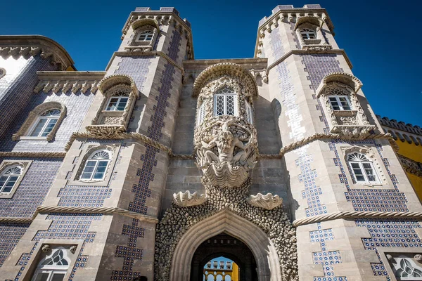 Detail Palacio Pena Sintra Sculature — стокове фото