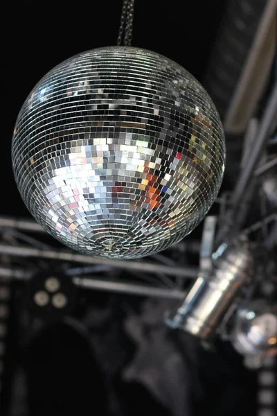 Vertical Shot Disco Ball — Stock Photo, Image