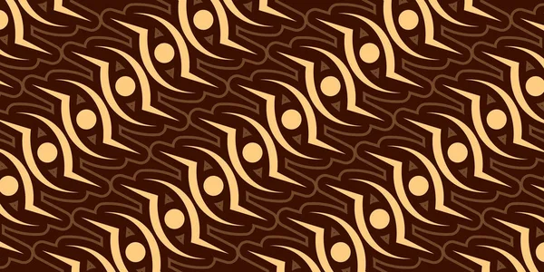 Een Illustratie Van Het Traditionele Batik Patroon Voor Achtergronden — Stockfoto