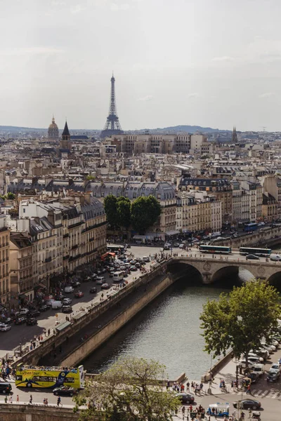 Paris Fransa Dan Bir Hava Görüntüsü — Stok fotoğraf