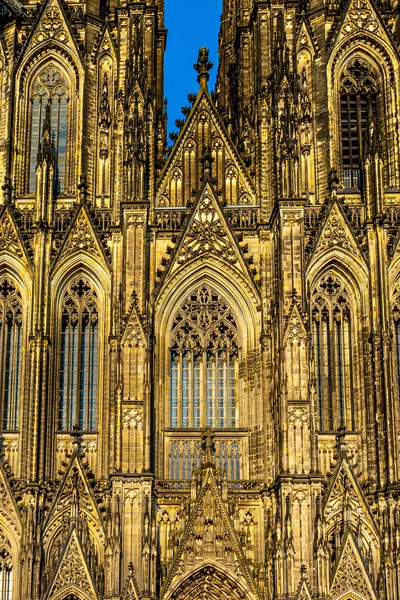 Plano Vertical Catedral Colonia Alemania — Foto de Stock