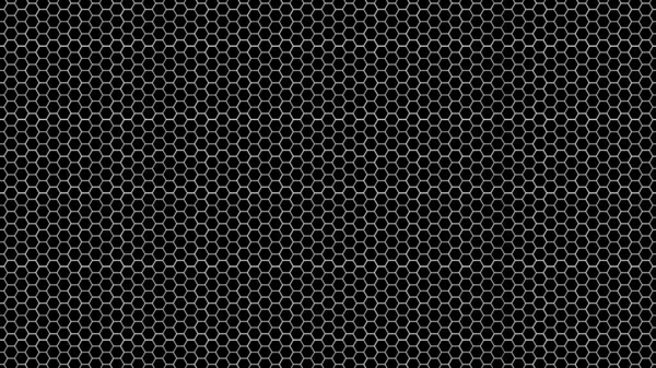 Una Ilustración Textura Panal Blanco Negro —  Fotos de Stock