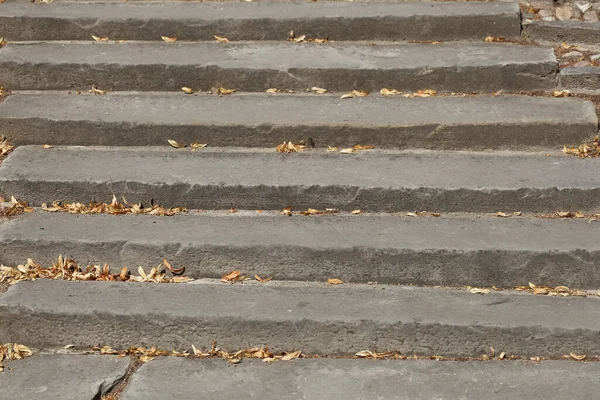 Una Vieja Escalera Piedra Antiguas Escaleras Piedra —  Fotos de Stock