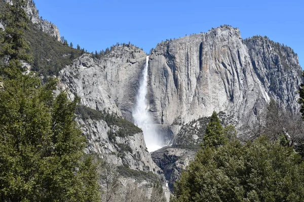Hermosa Vista Las Cataratas Yosemite Parque Nacional Yosemite Los Estados — Foto de Stock