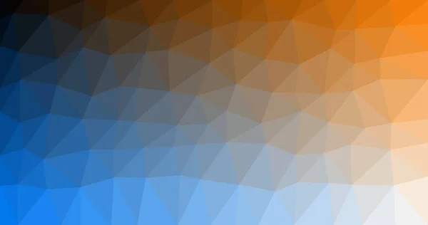 Texturované Modré Oranžové Trojúhelníkové Pozadí Pro Tapety — Stock fotografie