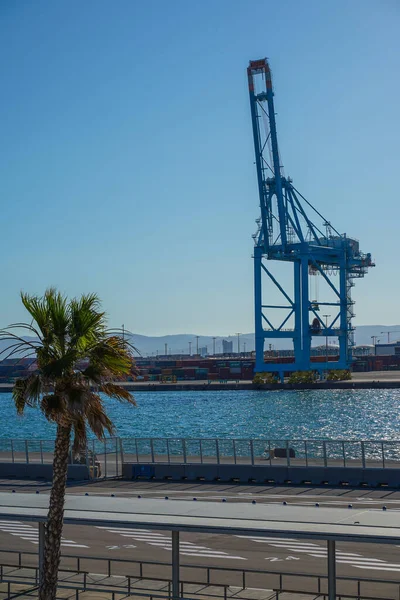 Zdjęcie Pionowe Portu Barcelonie Katalonia Hiszpania — Zdjęcie stockowe