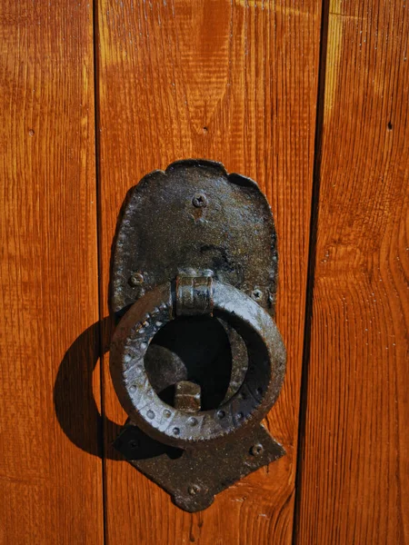 Vertical Shot Door Handle — Stock Photo, Image