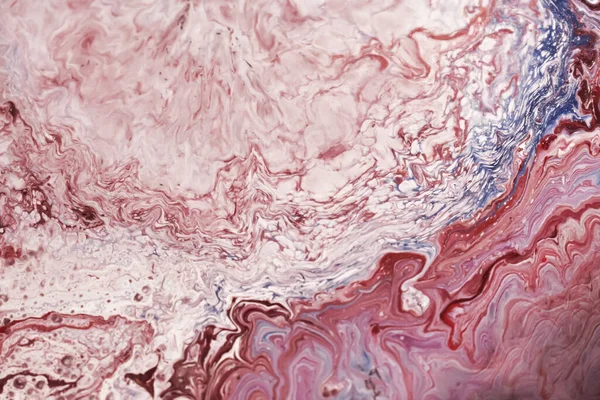 Una Pintura Óleo Hermosa Abstracta Colores Rosados Mezclados — Foto de Stock