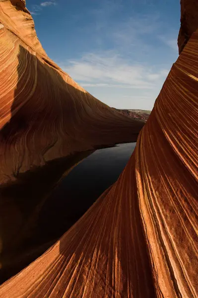 Arizona Abd Deki Dalga Kumtaşı Kaya Oluşumları — Stok fotoğraf