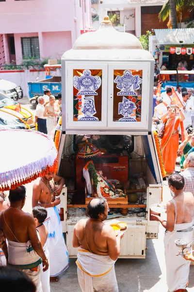 Bengal India Apr 2017 Південно Індійський Індуїстський Культурний Традиційний Бог — стокове фото