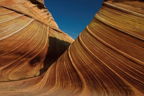 Wave Sandstone Rock Formations Arizona United States —  Fotos de Stock