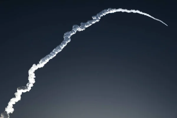 Кейп Канаверал Сша Июля 2020 Года Запуск Ракеты Илона Маска — стоковое фото