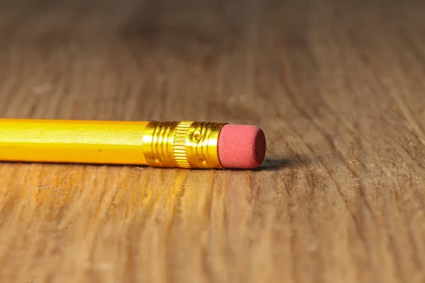 Een Close Macro Shot Van Een Potlood Gum — Stockfoto