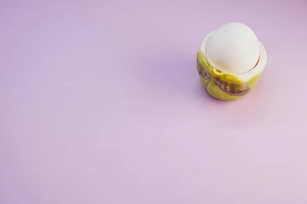 Primer Plano Huevos Blancos — Foto de Stock