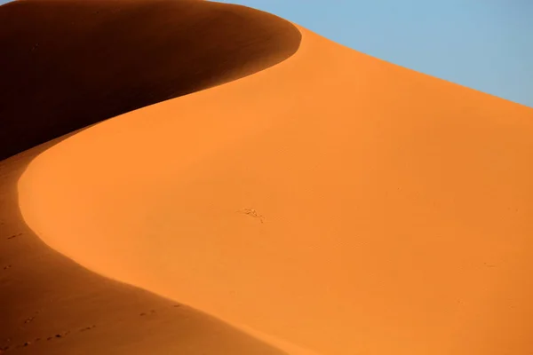 Detailní Záběr Písečných Dun Xijiang Čína — Stock fotografie