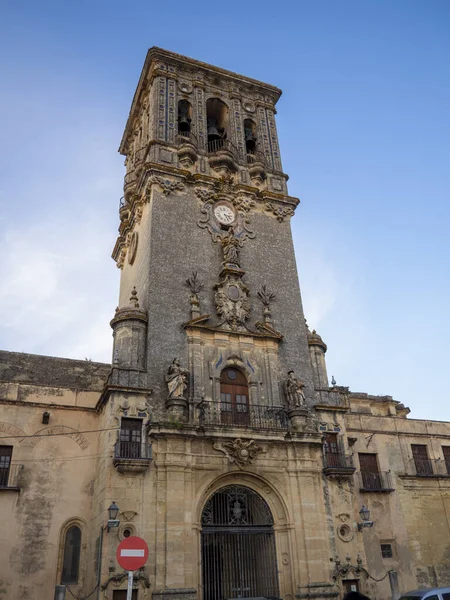 Eine Vertikale Aufnahme Der Basilica Santa Maria Asuncion Cadiz Spanien — Stockfoto