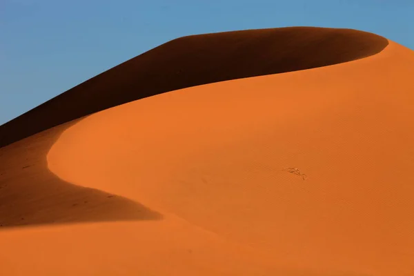 Detailní Záběr Písečných Dun Xijiang Čína — Stock fotografie