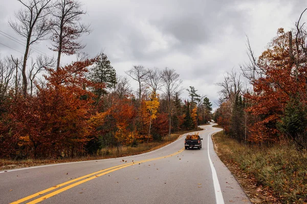 Door County, Wisconsin Highway 42 in the fall