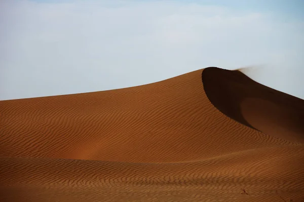 Primo Piano Dune Sabbia Nello Xinjiang Cina — Foto Stock