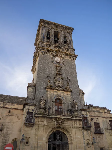 Eine Vertikale Aufnahme Der Basilica Santa Maria Asuncion Cadiz Spanien — Stockfoto