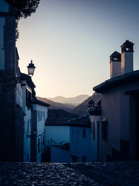 Uma Bela Vista Cidade Granada Espanha — Fotografia de Stock