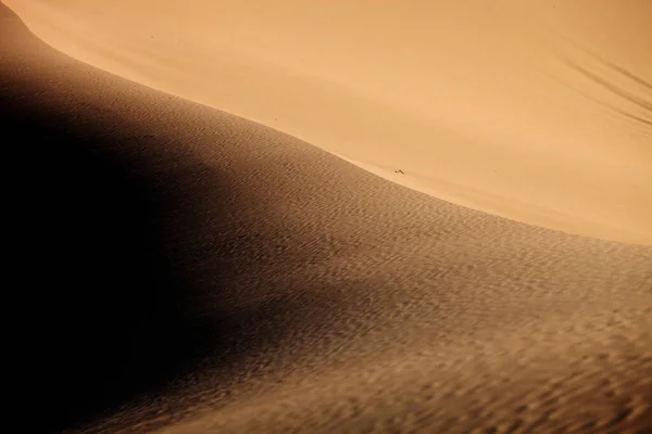 Detailní Záběr Písečných Dun Xijiang Čína — Stock fotografie