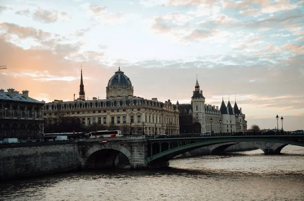 Parigi Francia 2020 Bellissimo Paesaggio Dell Antica Architettura Europea Parigi — Foto Stock