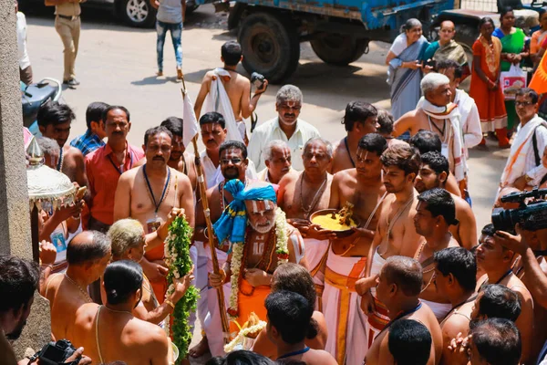 Bengal Índia Apr 2017 Deus Cultural Tradicional Hindu Sul Indiano — Fotografia de Stock