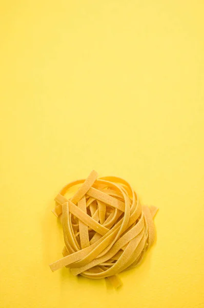 ปแนวต งของพาสต Tagliatelle — ภาพถ่ายสต็อก