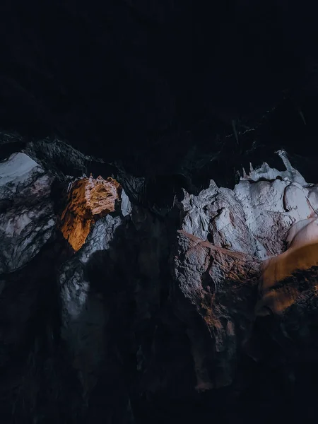 Захоплюючий Знімок Сталаг Печері — стокове фото