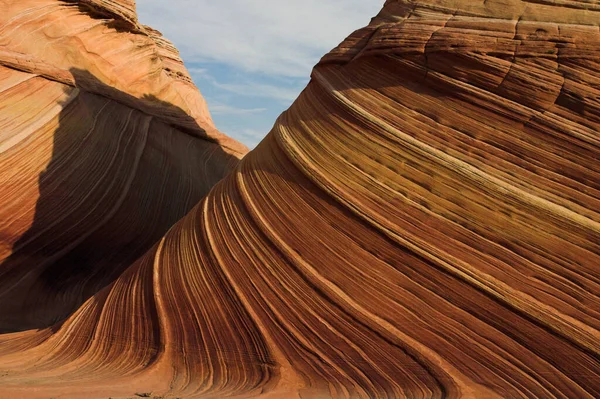 Wave Sandstone Rock Formations Arizona United States —  Fotos de Stock
