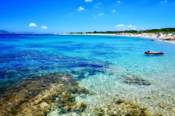 Пляж Валле Деллеріка Сардинія Італія — стокове фото