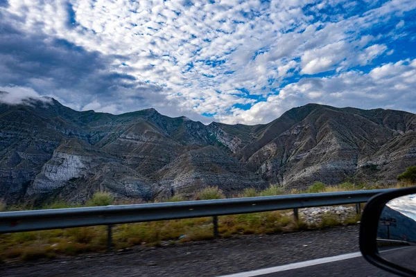 Mesmerizing Landscape Cloudy Sky Erzurum Turkey — Stock fotografie