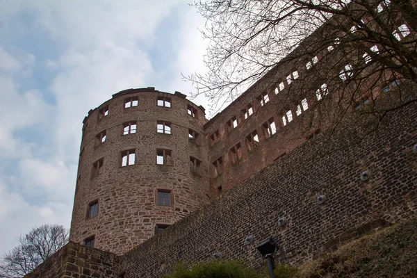 Low Angle Shot Heidelberg Castle Garden Heidelberg Germany Royalty Free Stock Photos