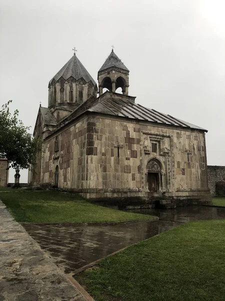 Una Bella Foto Una Bella Chiesa Armenia — Foto Stock