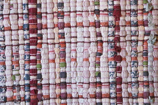 Крупный План Красочной Текстурой Лоскута — стоковое фото