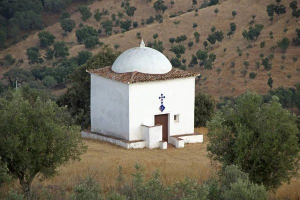 Evoramonte Kalesi Nin Dışındaki Küçük Kilise — Stok fotoğraf