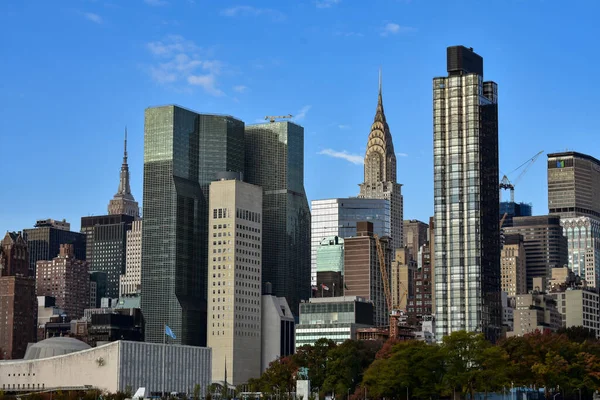 Een Stadsgezicht Van New York Overdag — Stockfoto