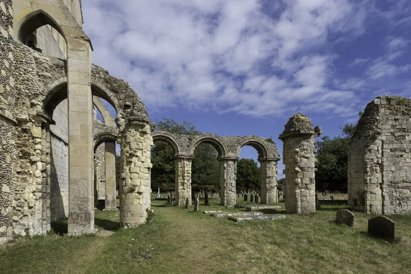 Orford United Kingdom Aug 2020 Exterior View Saint Bartholomew Church — стокове фото